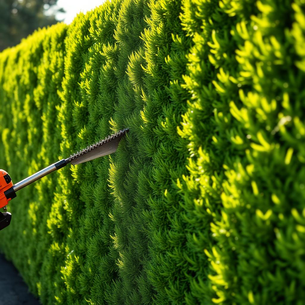 Heckenarbeiten